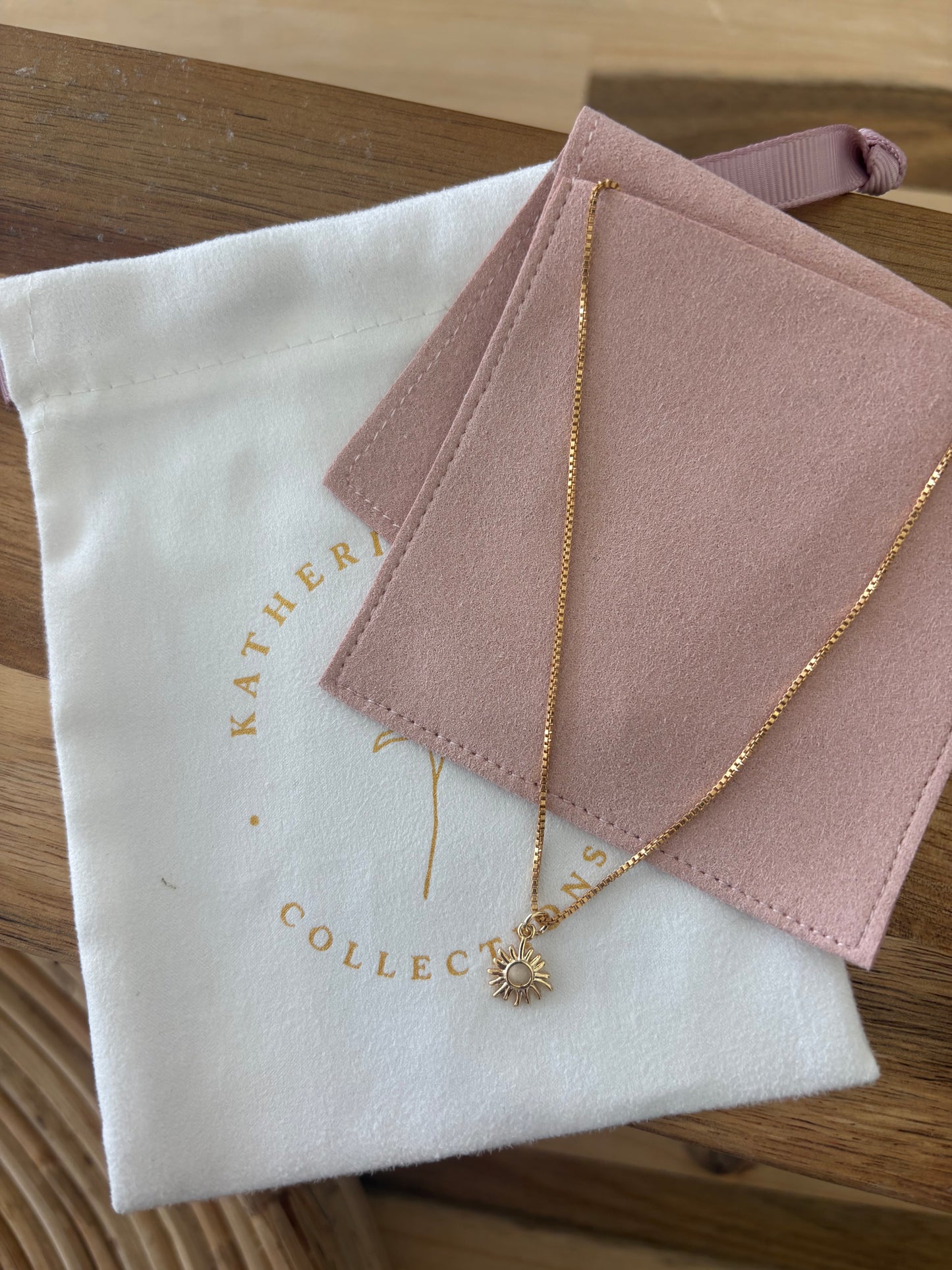 Itty bitty Sun Necklace