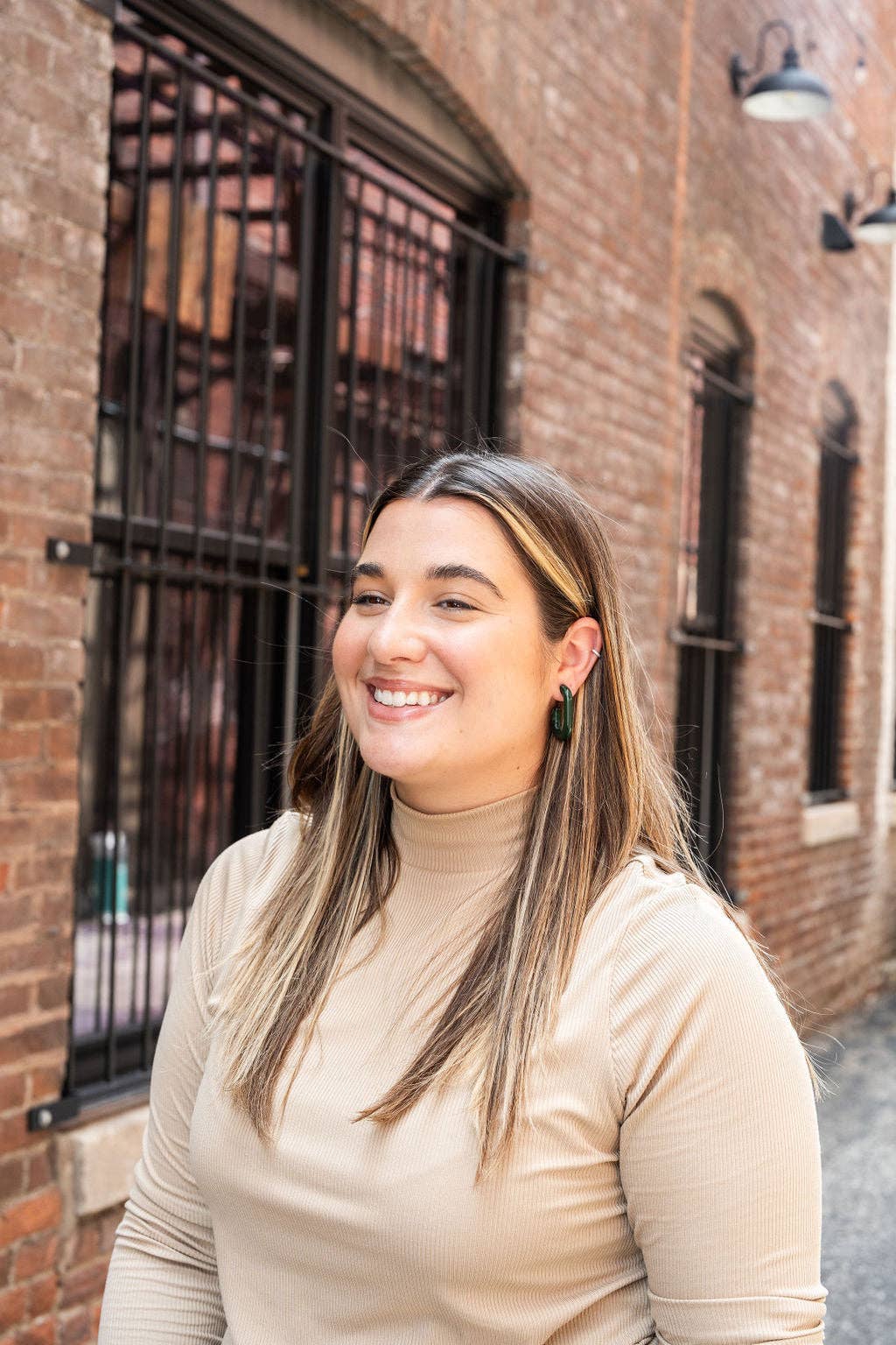 Joanna Hoops - Forest Green // Jewelry, Earrings, Fall