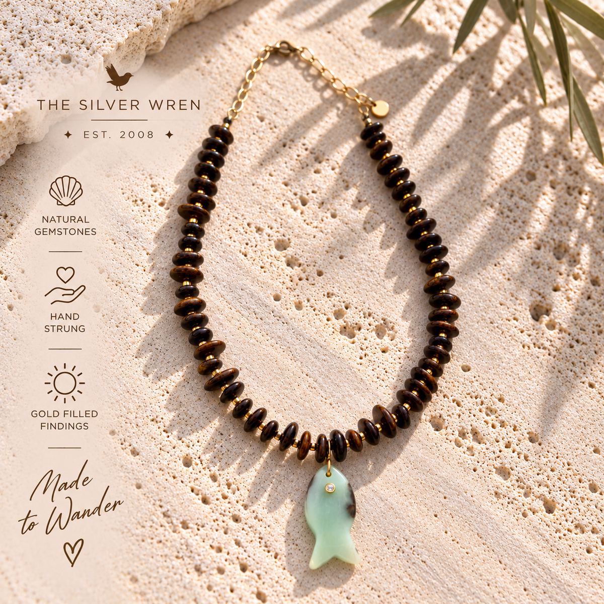 Wander Gemstone Necklace