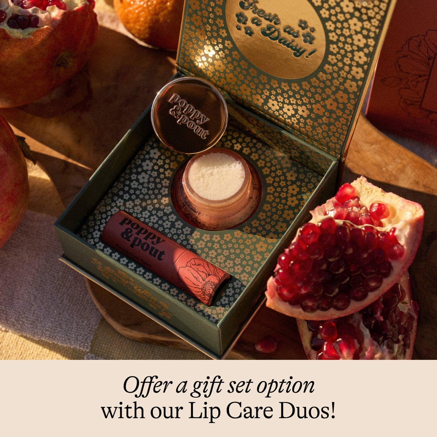 Lip Scrub, Pomegranate Peach