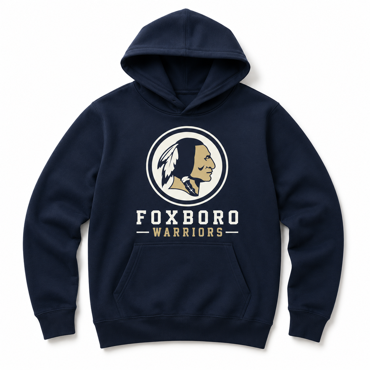Champion Foxboro Warriors Youth Hooded Sweatshirt