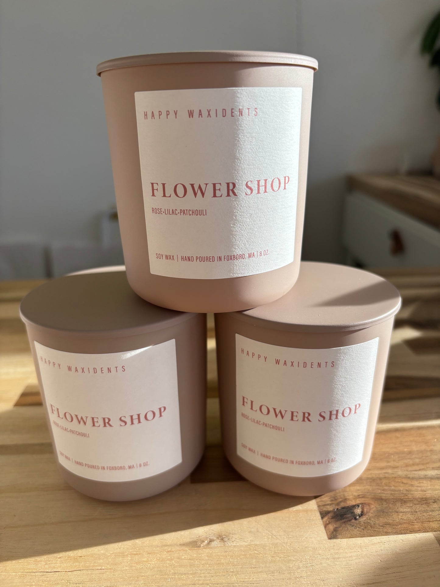 Flower Shop Soy Wax Candle-8oz