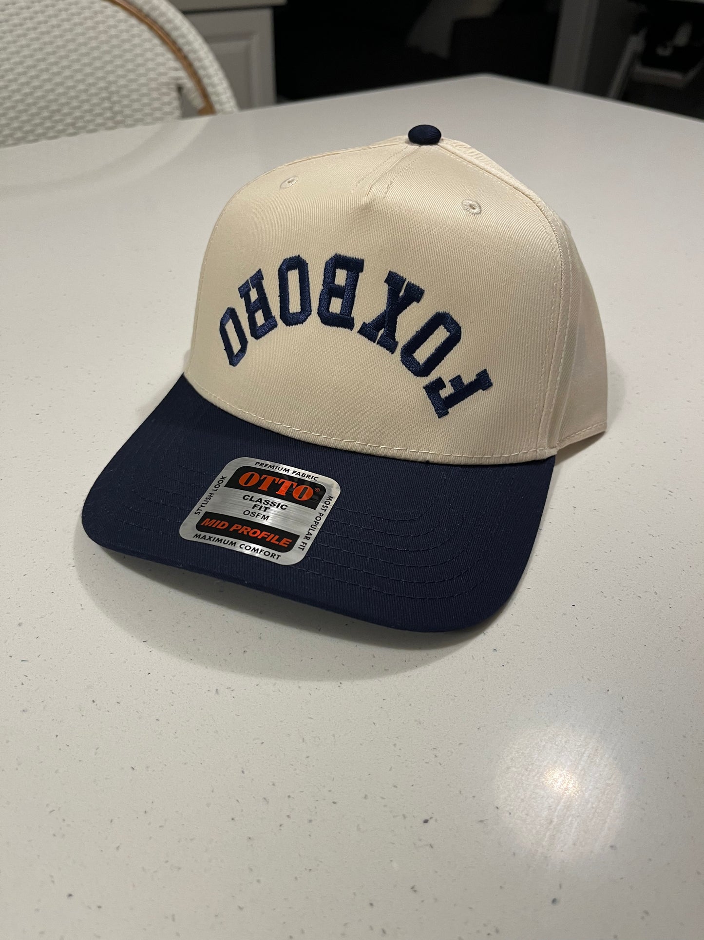 Foxboro Upside Down Vintage Five Panel