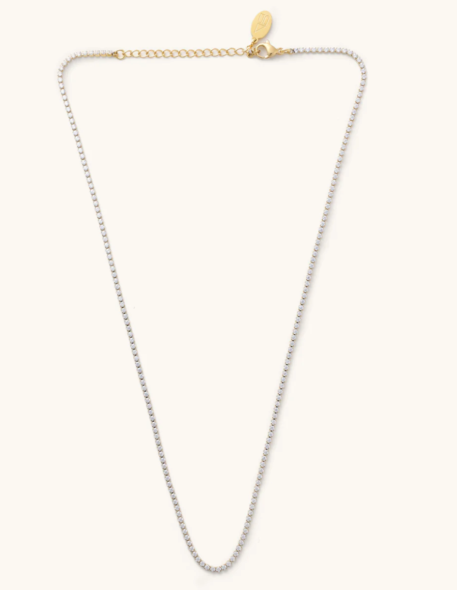 Micro Tennis Necklace