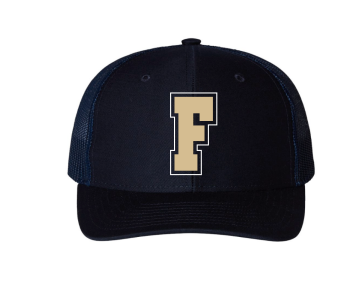 Youth Navy Foxboro Meshback Trucker Hat