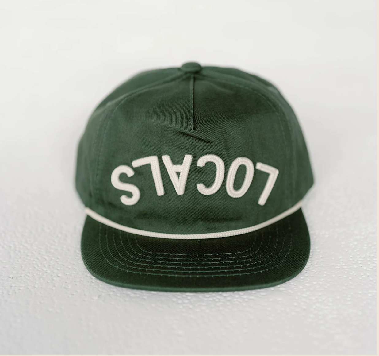 Upside Down Locals Adult Snapback Hat