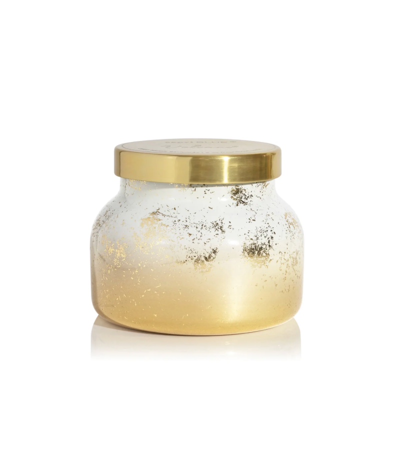 Volcano Gold Glimmer Petite Jar Candle