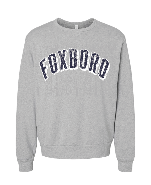 Vintage Foxboro - Grey Champion Crew