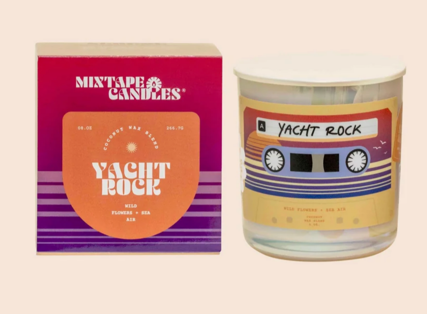 Yacht Rock Candle - Mixtape Candles