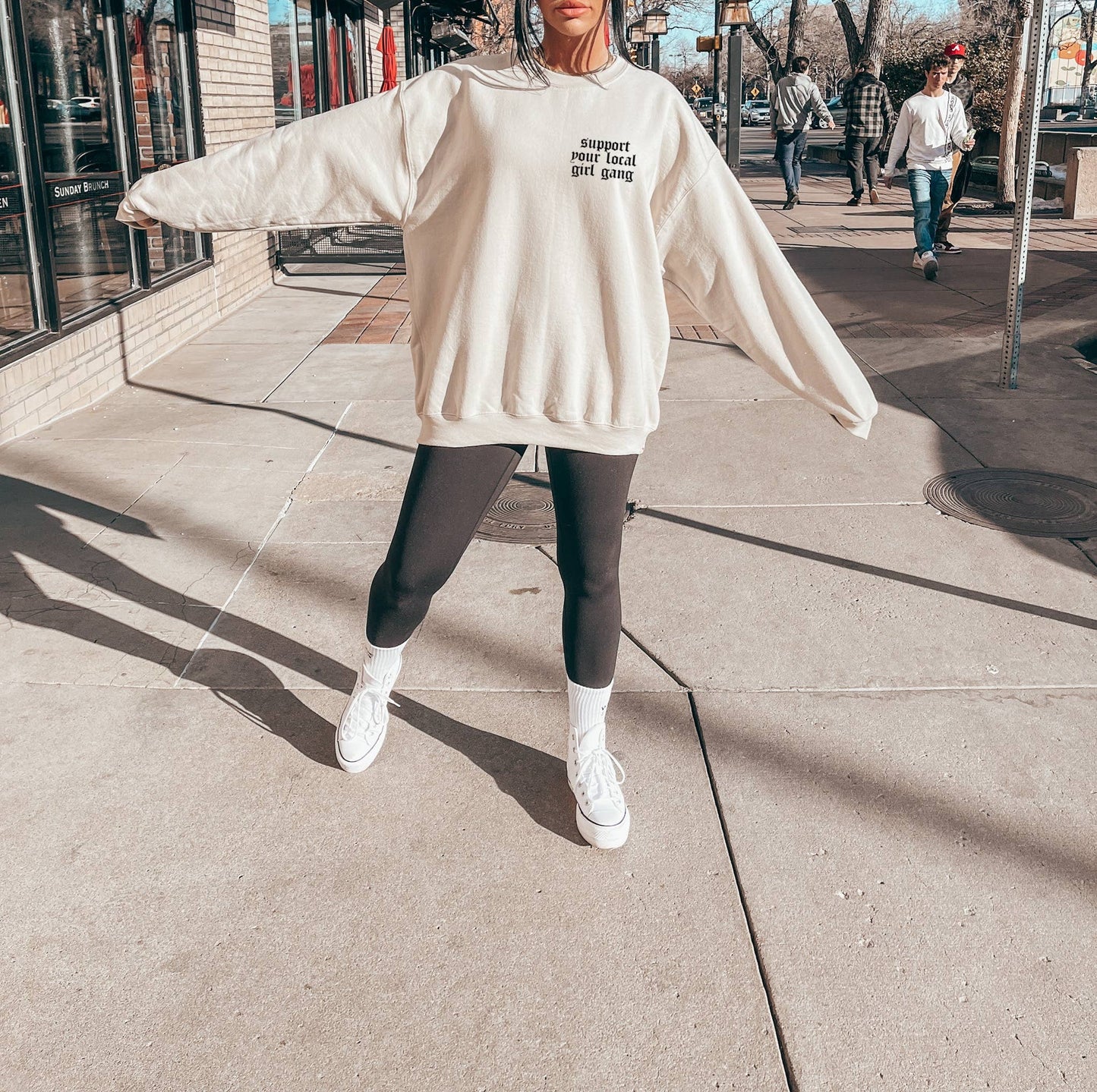Girl Gang Crewneck Sweatshirt