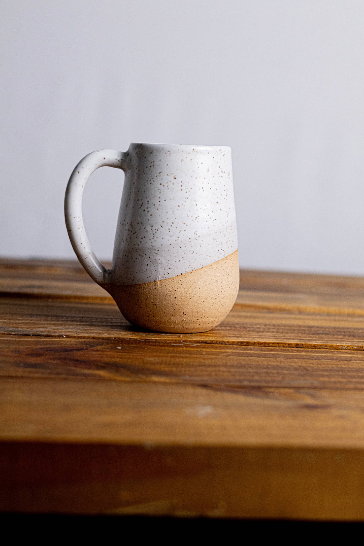 Ceramic Tall Round-Bottom Mug - 16 ounce mug