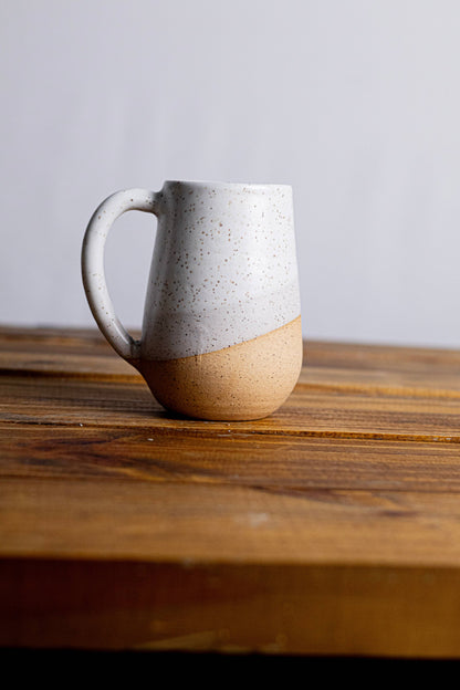 Ceramic Tall Round-Bottom Mug - 16 ounce mug
