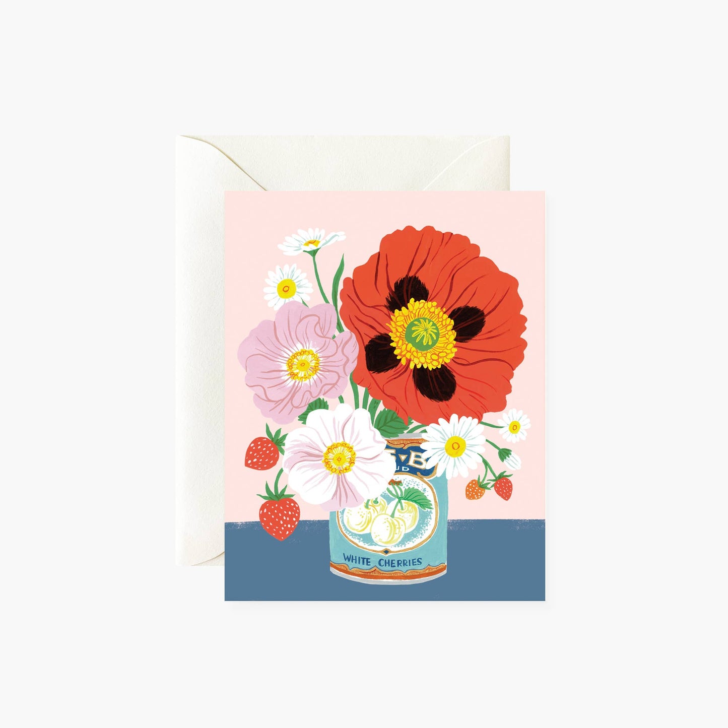 FLORAL TIN | greeting card
