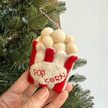 Food Felt Wool Christmas Ornaments