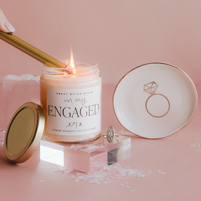 In My Engaged Era Soy Candle - Home Decor & Gifts
