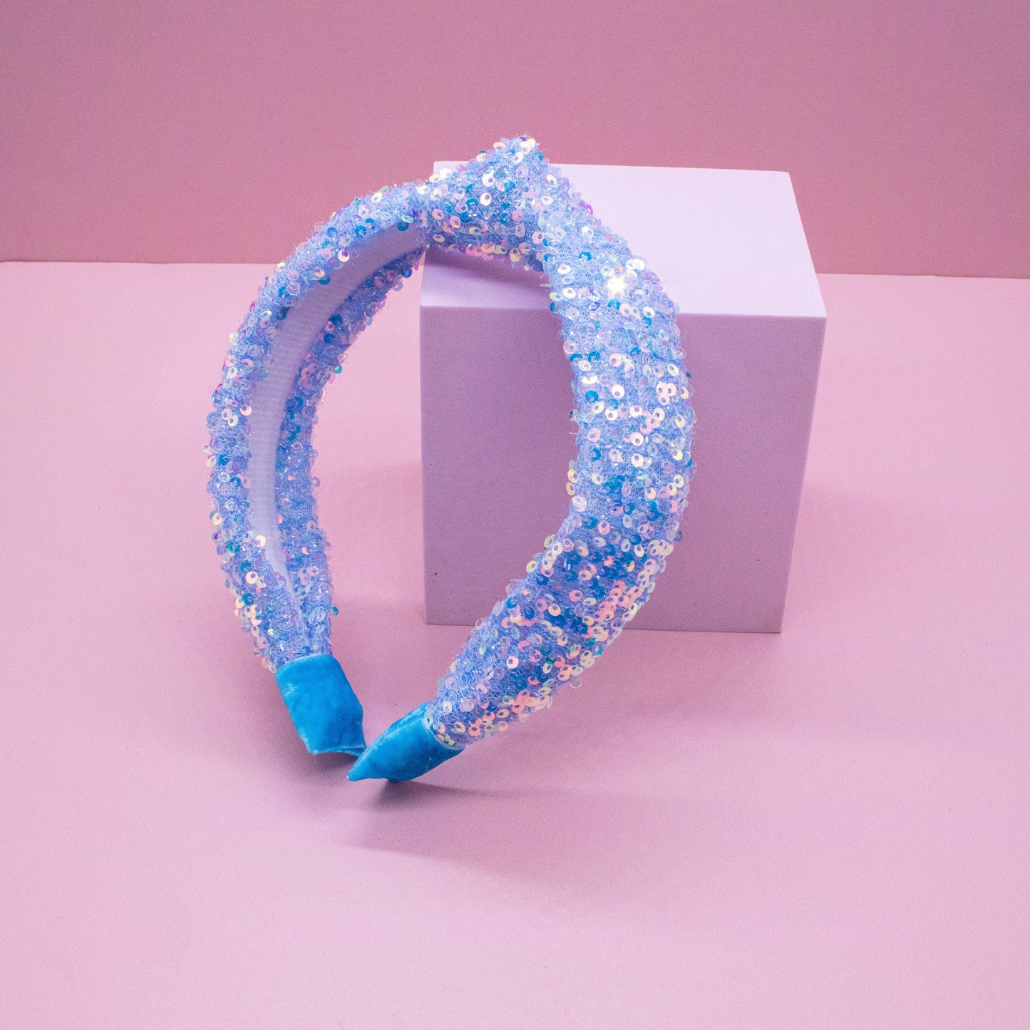Kids Knot Headband - Sequin Knotted Hair Band Accessories