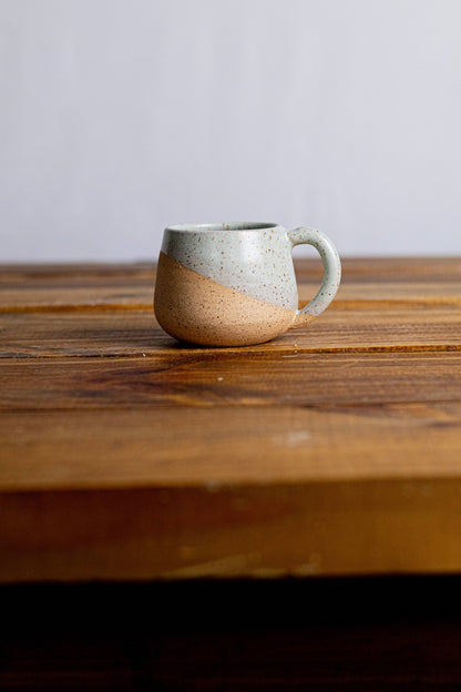 Handmade Espresso Mug/Tea Cup with handle- 4 ounces