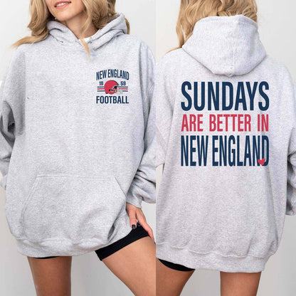 Sundays Are Better In New England - Hoodie