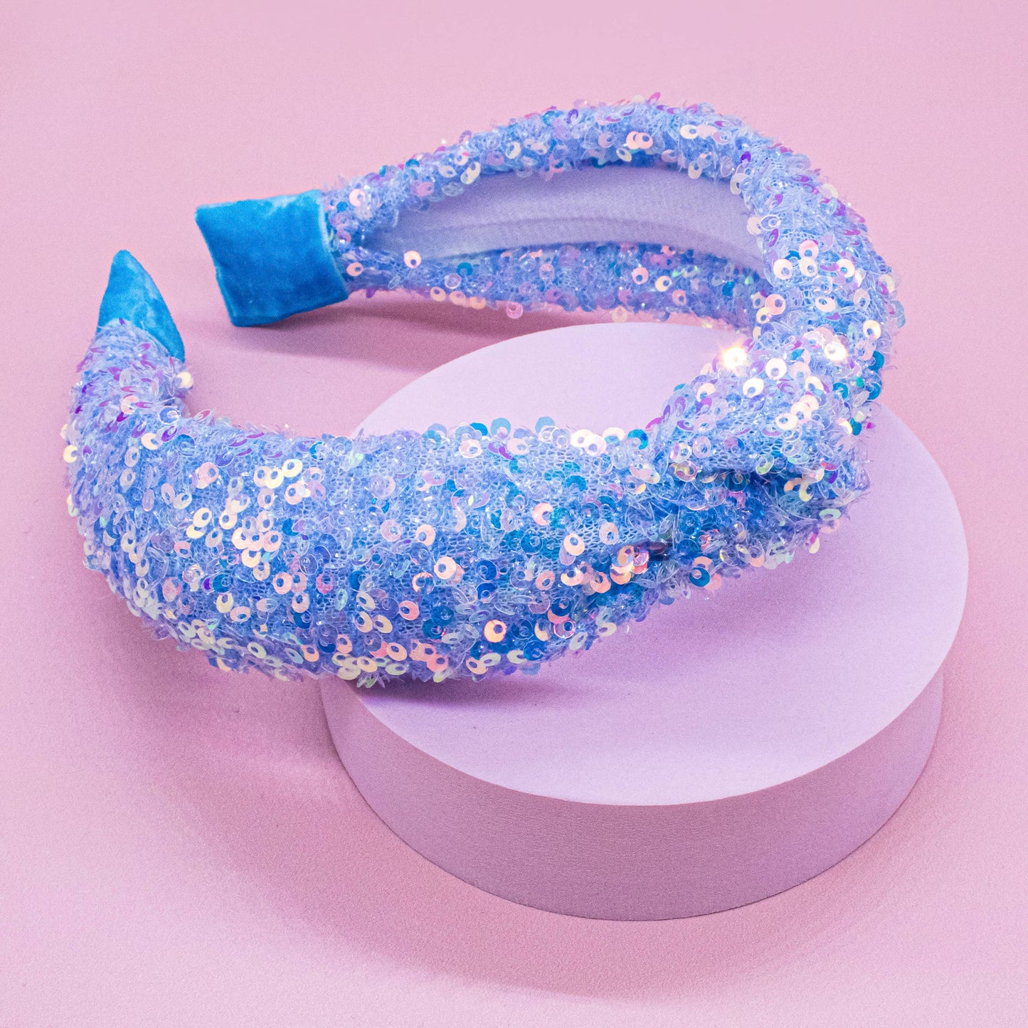 Kids Knot Headband - Sequin Knotted Hair Band Accessories