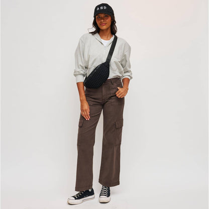 Aim High  Woven Neoprene Belt Bag