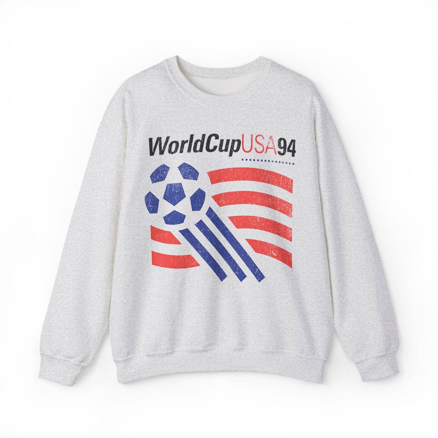 Retro World Cup USA 94 Soccer Sweatshirt.