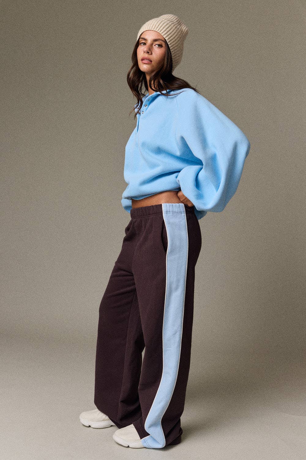 Piper Snap Button Collared Sweater