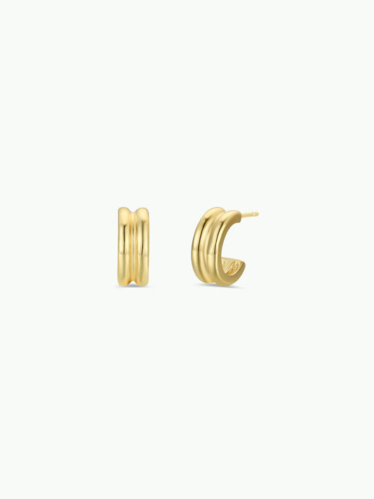 Gold Hoop - Bold - Earrings