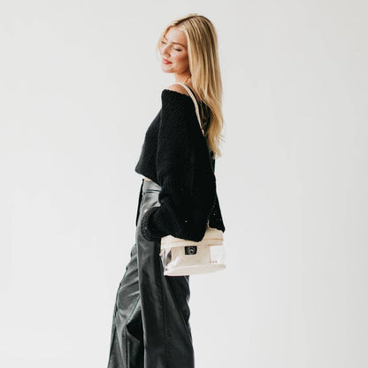 Carissa Clear Crossbody