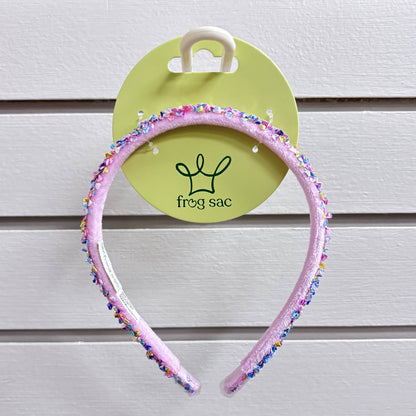 Thin Sequin Headband - Non Slip Hair Accessories for Kids