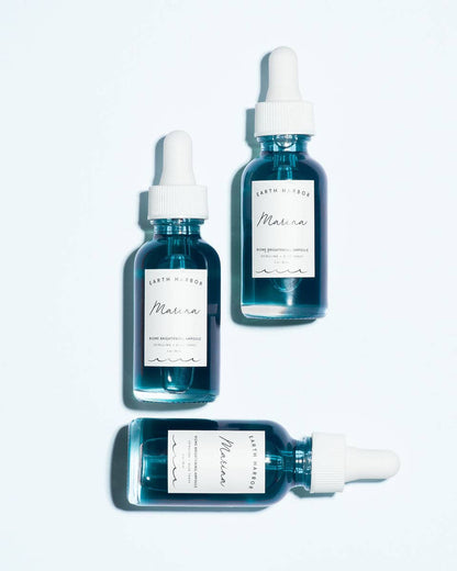 MARINA Biome Brightening Concentrate: Spirulina + Blue Tansy