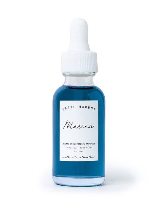 MARINA Biome Brightening Concentrate: Spirulina + Blue Tansy
