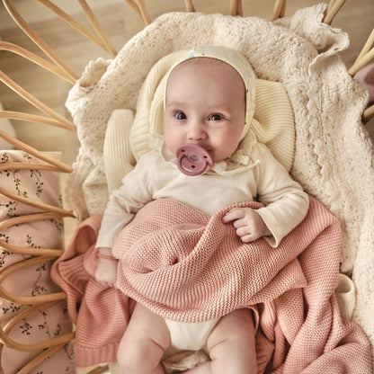100% Organic Luxury Cotton Swaddle Receiving Baby Blanket