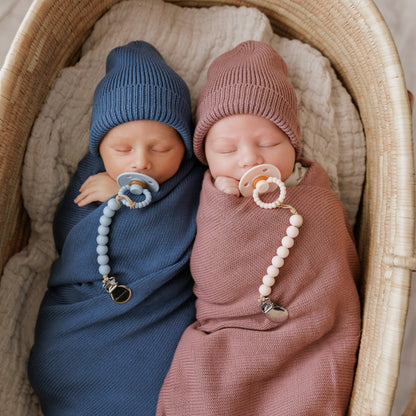 100% Organic Cotton Luxe Collection Baby Swaddle Blanket