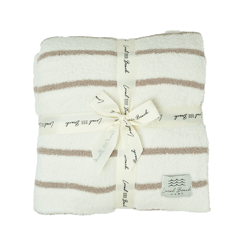 Striped Luxe Home Blanket