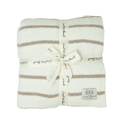 Striped Luxe Home Blanket