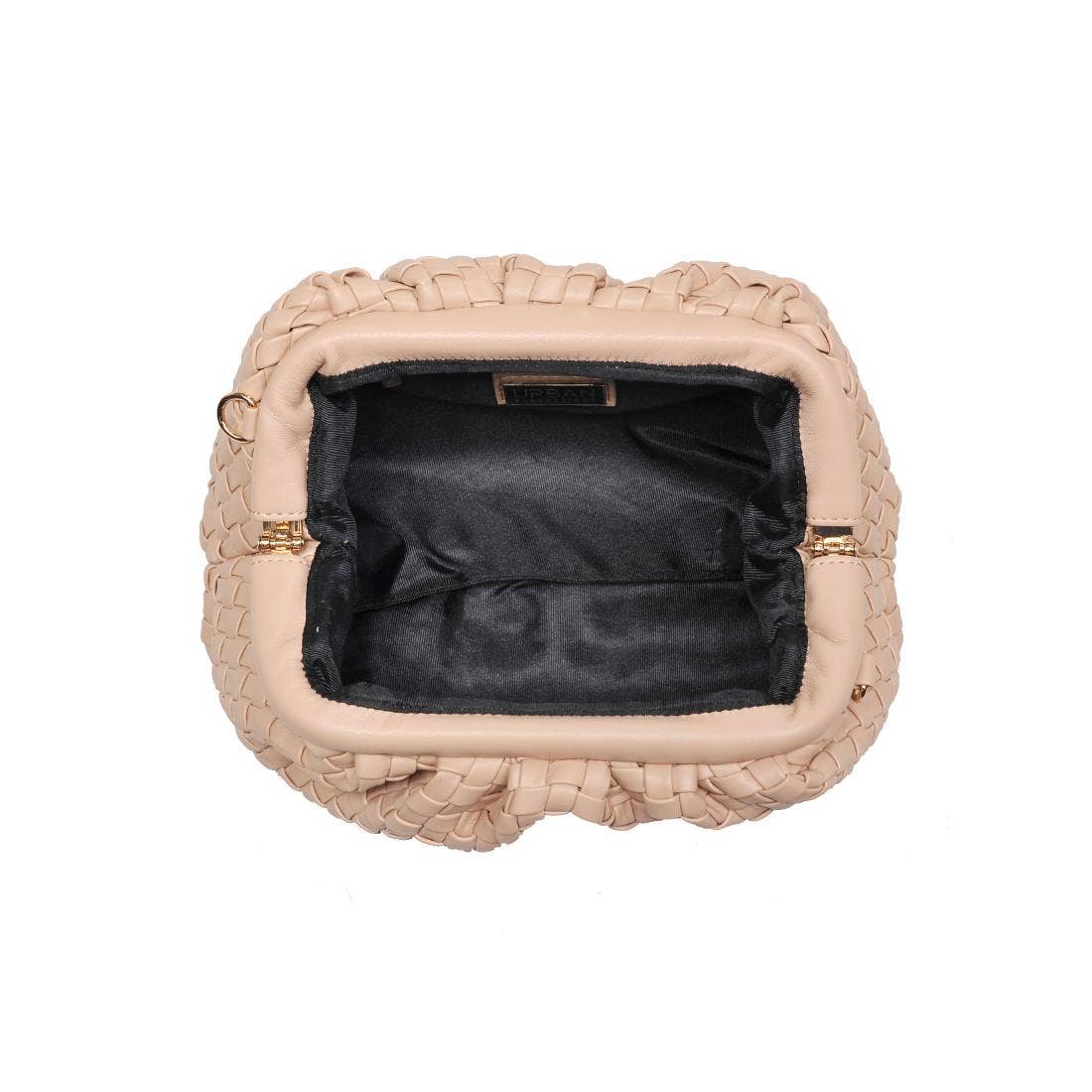 Tate Woven Frame Clutch