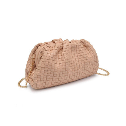Tate Woven Frame Clutch