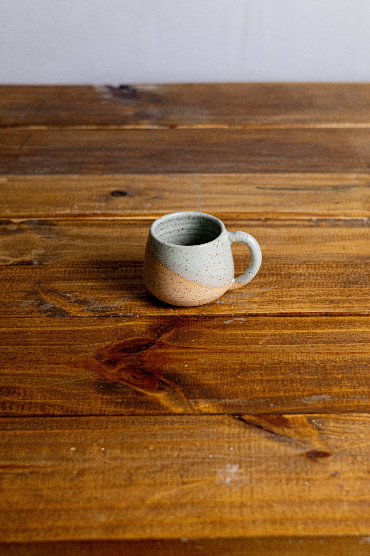 Handmade Espresso Mug/Tea Cup with handle- 4 ounces
