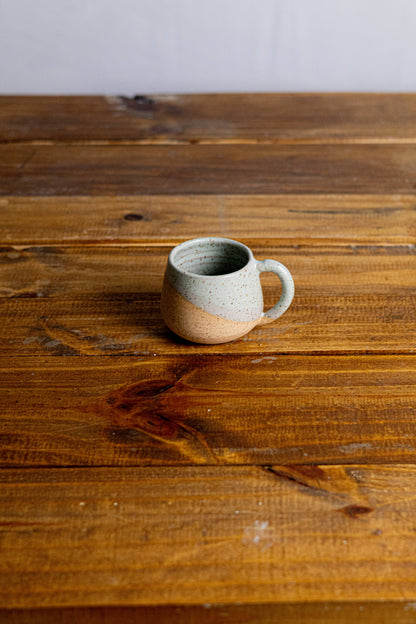 Handmade Espresso Mug/Tea Cup with handle- 4 ounces
