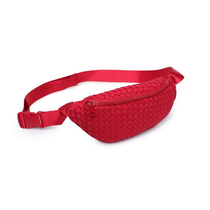 Aim High  Woven Neoprene Belt Bag