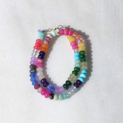 Desert Prism Candy Bead Necklace