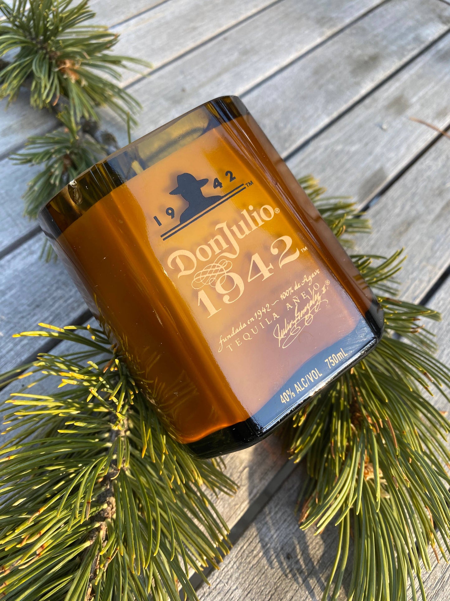 Recycled 1942 Candle