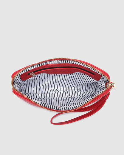 Poppy Wristlet - Red