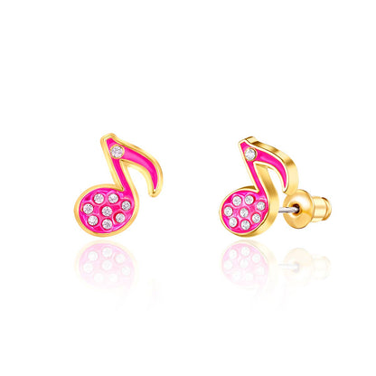 Music Notes Cutie Stud Earrings