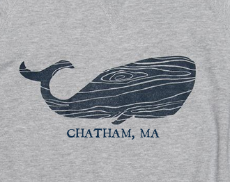 Toddler Wood Grain Whale Sweatshirt