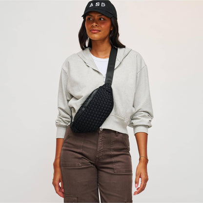 Aim High  Woven Neoprene Belt Bag