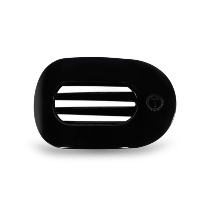 Round Flat Hair Clip | Med. | Jet Black