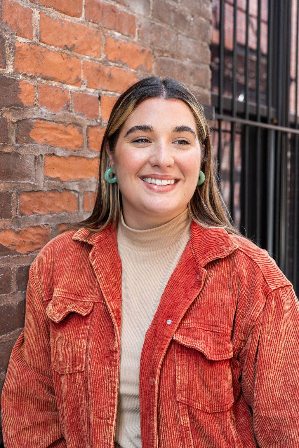 Chloe Hoops - Sage // Jewelry, Earrings, Fall