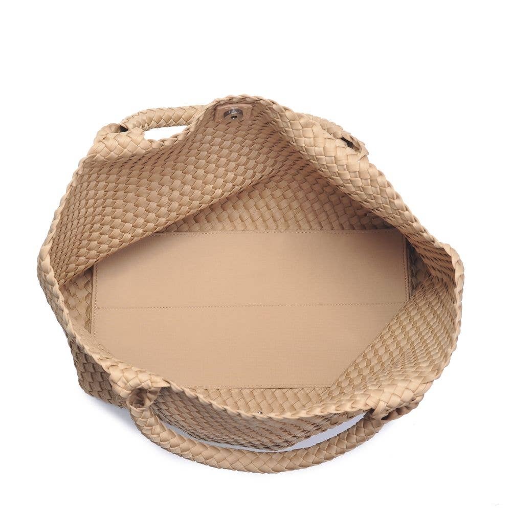 Sky's The Limit - Large Woven Neoprene Tote