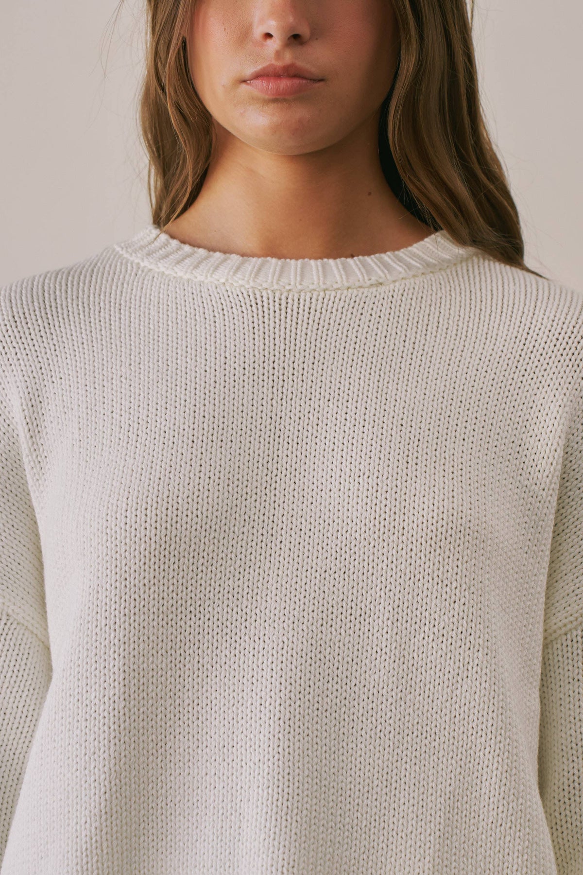 CSW4033 Hudson Cotton Crewneck Sweater